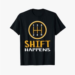 Car Club Black & Yellow Graphic Tee